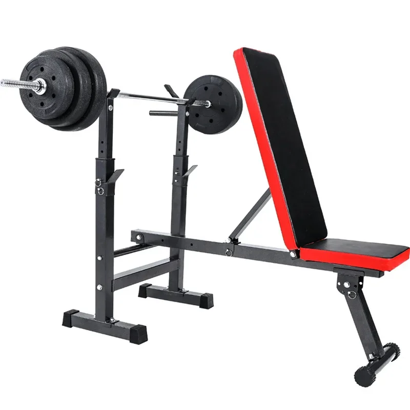 Vzpieračské lôžko, činka posteľ, barbell stojan, lavicový tlačový stojan, domáce fitness vybavenie