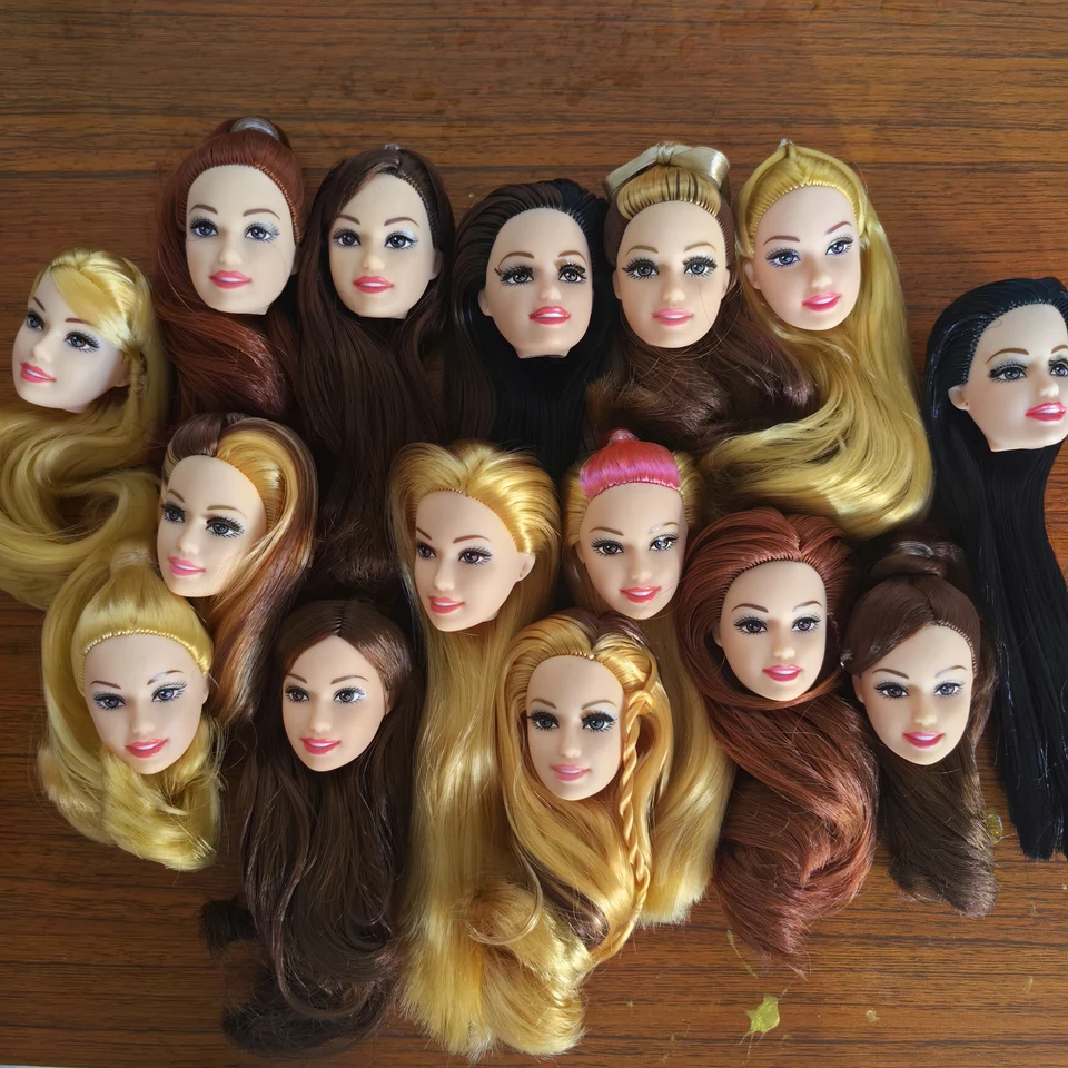Vzácne obmedzené zbierky bábiky Dolls Princess Babi Doll Practice Make -up Bald Head Girl DIY Hračky Hračky pre bábiky Hračky