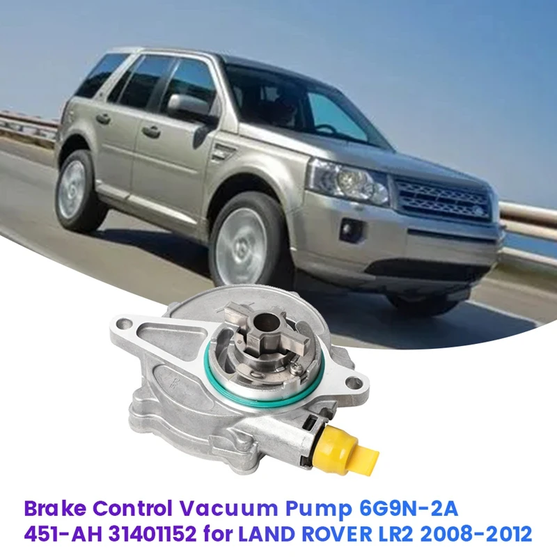 Vákuové čerpadlo na reguláciu brzdy 6G9N-2A451-AH 31401152 pre Volvo S60 S80 V70 XC60 XC70 XC90 10-2015 Land Rover LR2 6G9N2A451AG ČAS