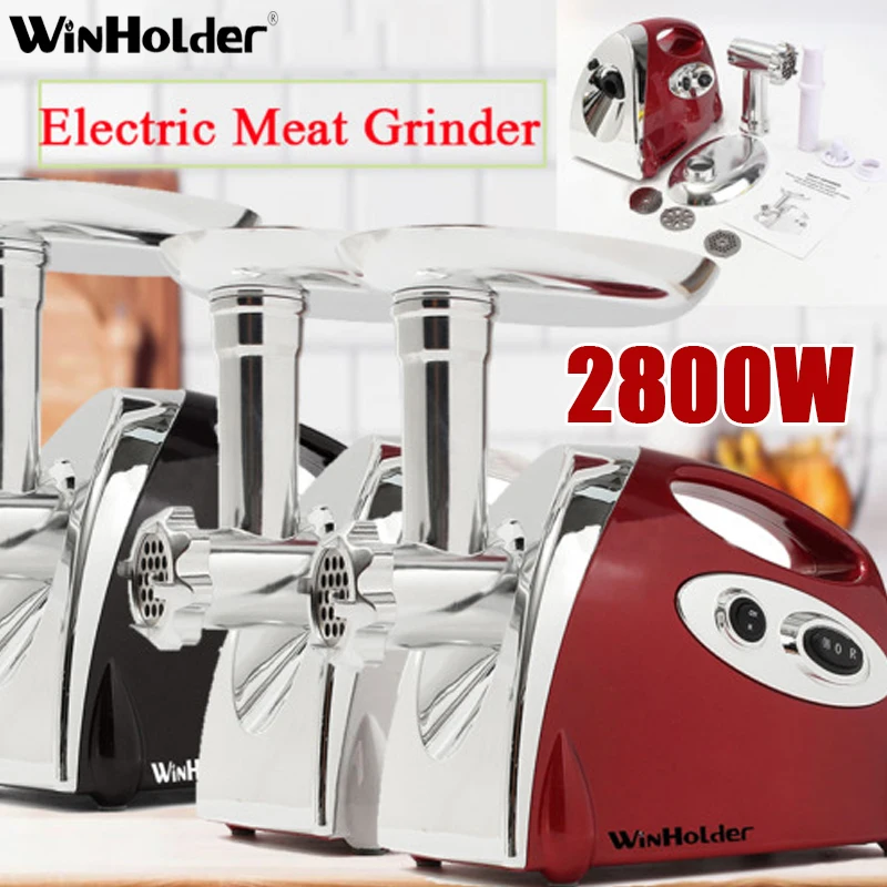 Víťaz 2800W Multifunkčné elektrické mäsové mlynčeky Mincer Food Processors