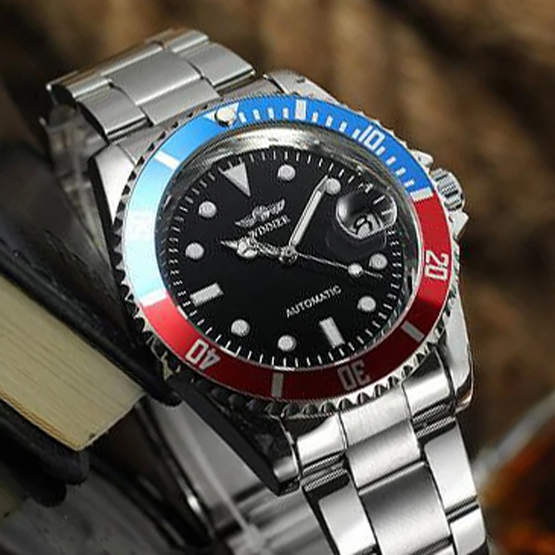 Víťaz Classic Watch Men Príležitostné obchodné hodinky z nehrdzavejúcej ocele