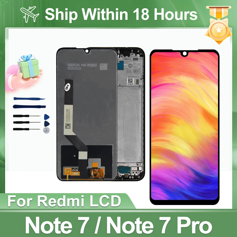 Výber pre Xiaomi Redmi Poznámka 7 LCD Displej dotykovej obrazovky pre Redmi Note 7 Pro LCD 10 dotyk digitalizátorov zostavy posunu