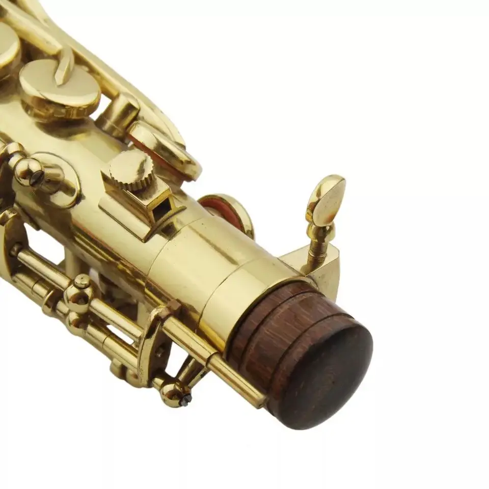 Východná hudba Alto saxofón Používa ebenové drevené koncové čiapky s výmenou dielov