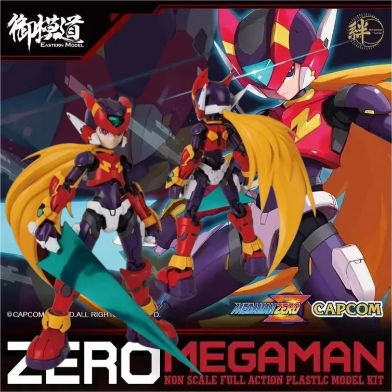 Východný model Rockman Zero Mega Man Dwn 17cm Model montáže s držiakmi akčnými figúrkami