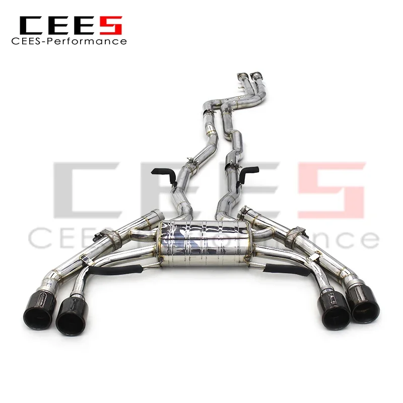 Výfuk pre kajky pre BMW X3M/X4M F97/F98 3,0T 2019-2023 Escape z nehrdzavejúcej ocele Výfukový systém výfukových rúrok výfukových rúrok