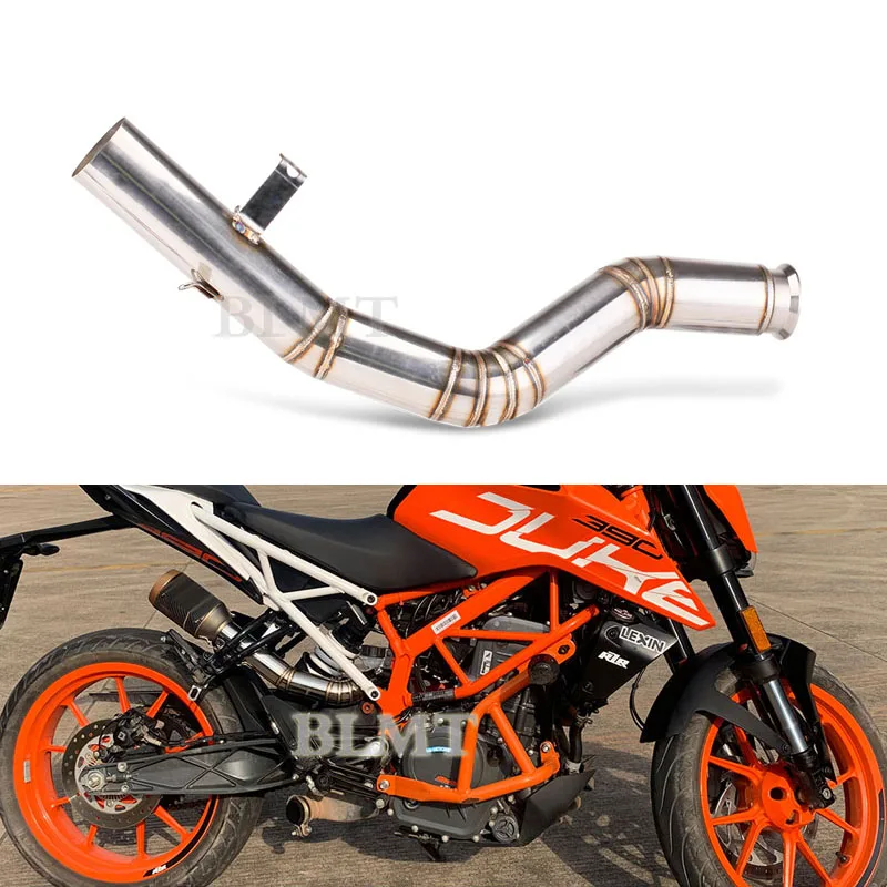 Výfukový systém motocykla Únik 51 mm vysoká poloha potrubia stredného prepojenia pre KTM Duke 125 250 390 KTM RC390 RC250 2017-2021