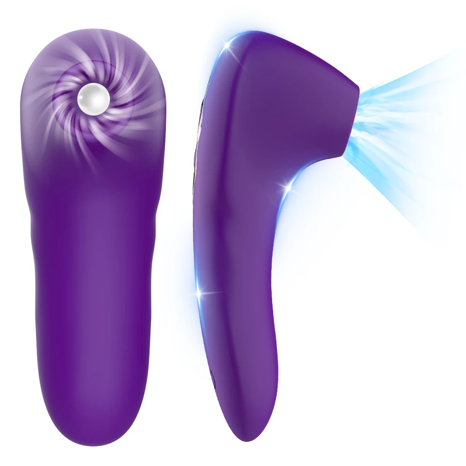Výkonné sanie vibrátor Žena Clitor Bipk bradavky g-spot perorálne vákuum stimulátor Massager sacie masturbator sexuálne hračky pre ženy