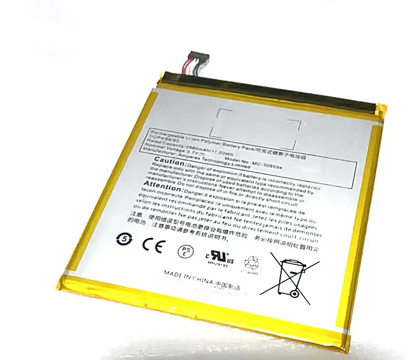 Výmena batérie Amazon 58-000255 MC-308695 ST28 pre Kindle Fire 2019 9. Generatio Kindle Fire M8S26G