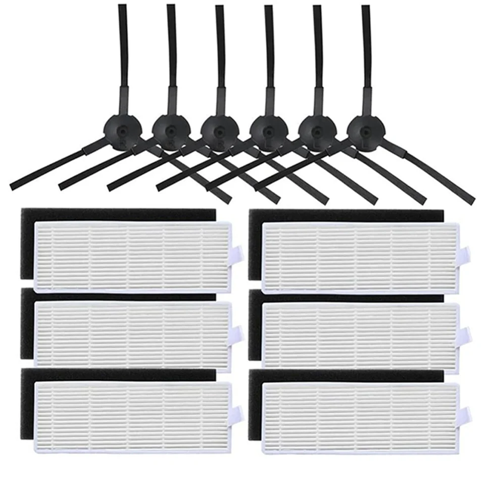 Výmena bočného kefy Hepa Filter Fit for ILife A8 A40 A6 A4 A4S