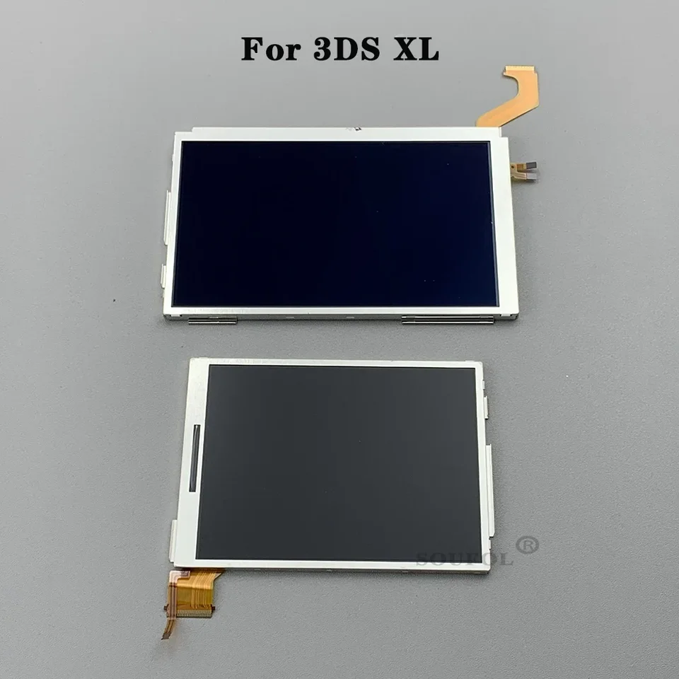 Výmena dropshippingu pre Nintend 3DS XL LL N3DS horná horná a spodná spodná LCD displej obrazovky