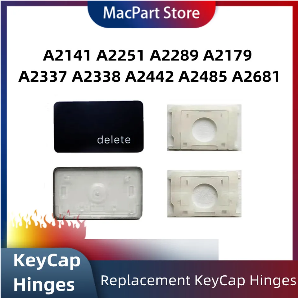 Výmena individuálneho odstránenia kľúčového uzáveru a pántov pre MacBook Pro/Air A2141 A2251 A2289 A2179 A2337 A2338 A2442 A2485 A2681