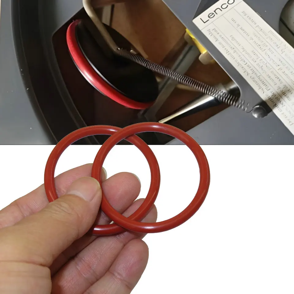 Výmena/inovácia v pneumatike 2 × Turnovanú pneumatiku (pneumatika) pre Lenco L75 L70 B51 B52