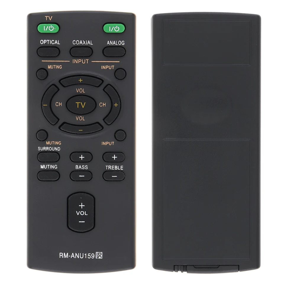 Výmena IR 433MHz RM-ANU159 Diaľkové ovládanie s dlhým prenosom pre zvukový panel HT-CT60 / CSA-CT60 SS-WCT60