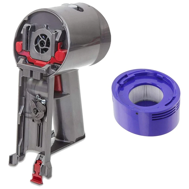 Výmena krytu na zostavenie hlavného tela za vákuové prílohy Dyson V8 SV10 s časovými dielmi Serv Service Service Service