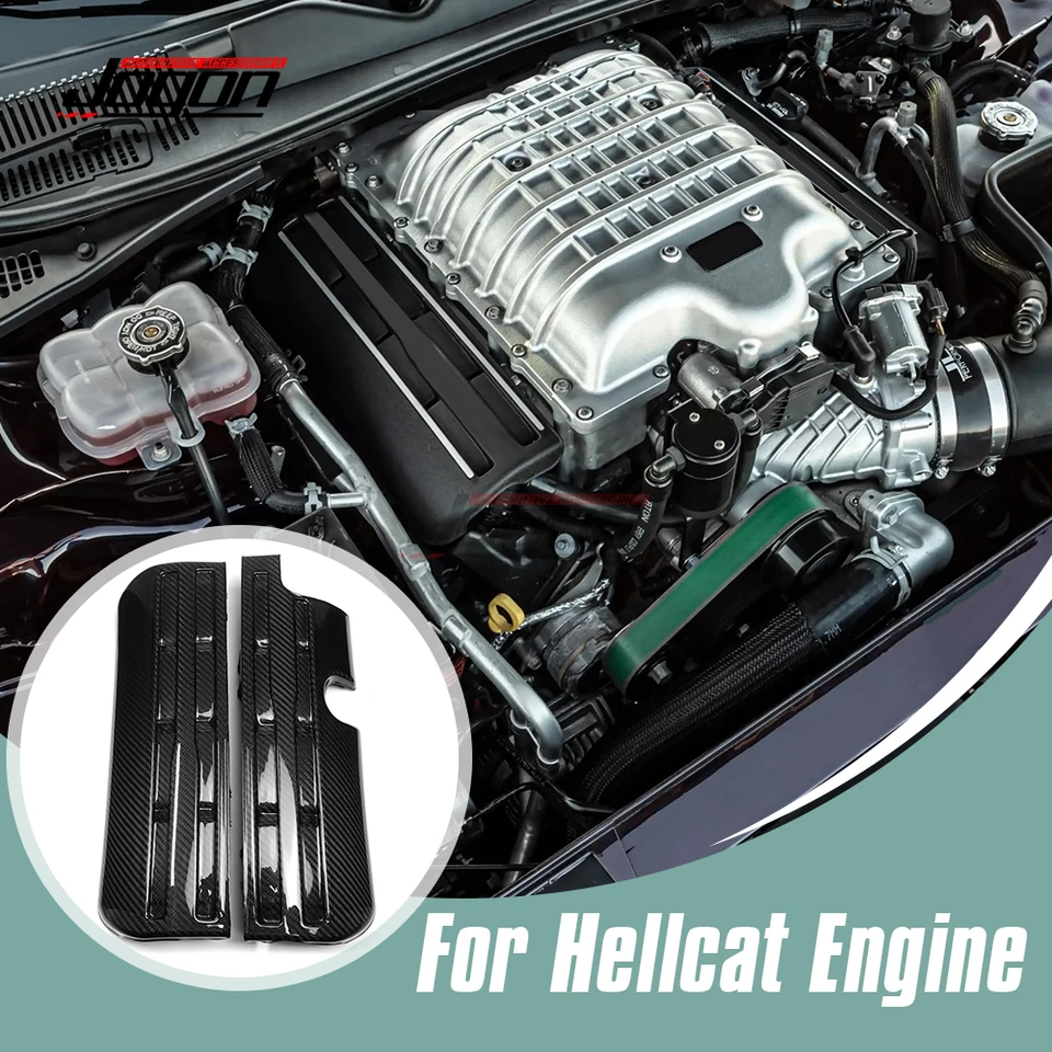 Výmena uhlíkovej vlákna automobilovej kapucne chráni telovú súpravu MOTOROVÝ OBMEZ OBMEDZENIA PRE DODGE Challenger SRT HELLCAT 2015-2023