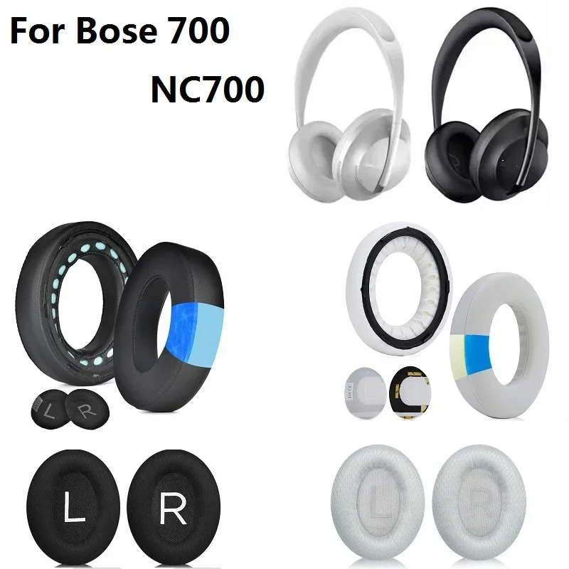 Výmena upgradovanej tkaniny chladiace gélové doštičky pre uši pre Bose 700 Sedávky NC700 Slúchadlá uší uší uši