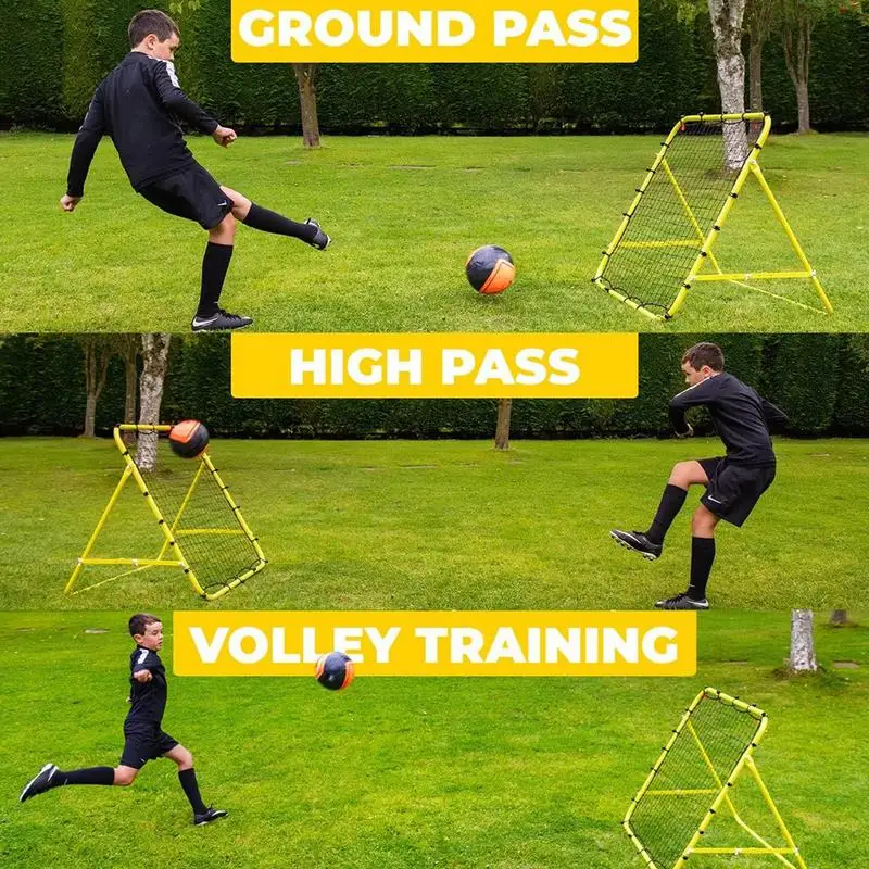 Výmena čistej pre rebounder 39,37 x 39,37 palca futbalová chytaná sieť s 20 lanami v teréne Training Recound Catch Mesh