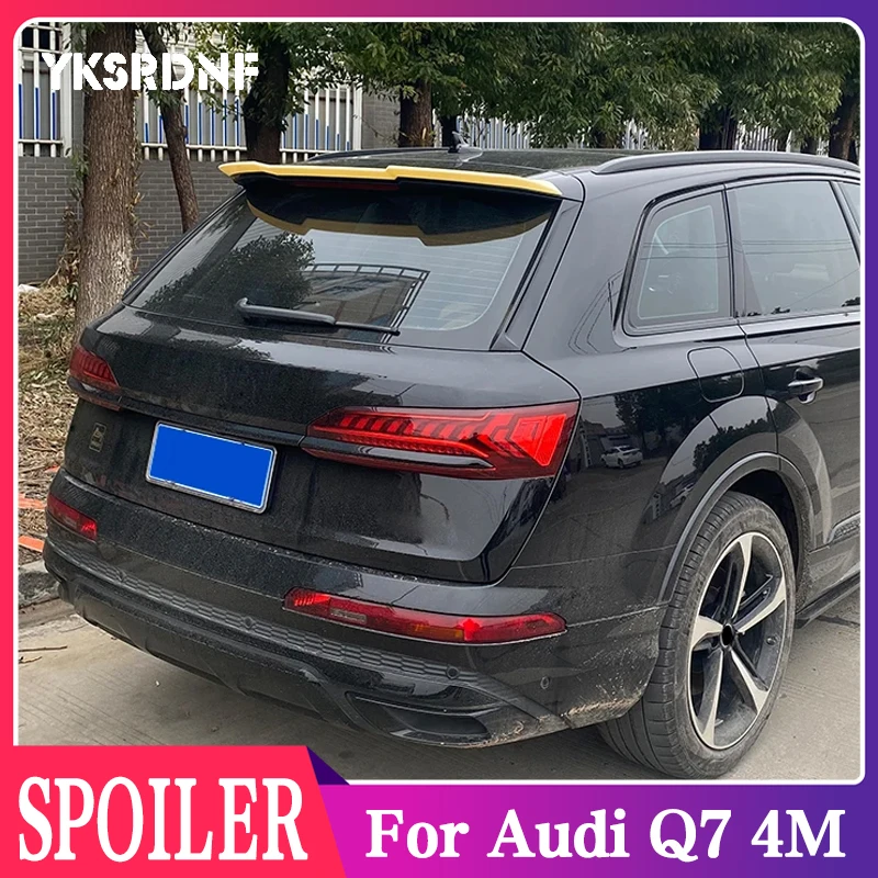 Výroba automobilov ABS Zadný spojler strešné krídlo pre Audi Q7 4M 2016 2017 2018 2019 202 2021 2022 2023