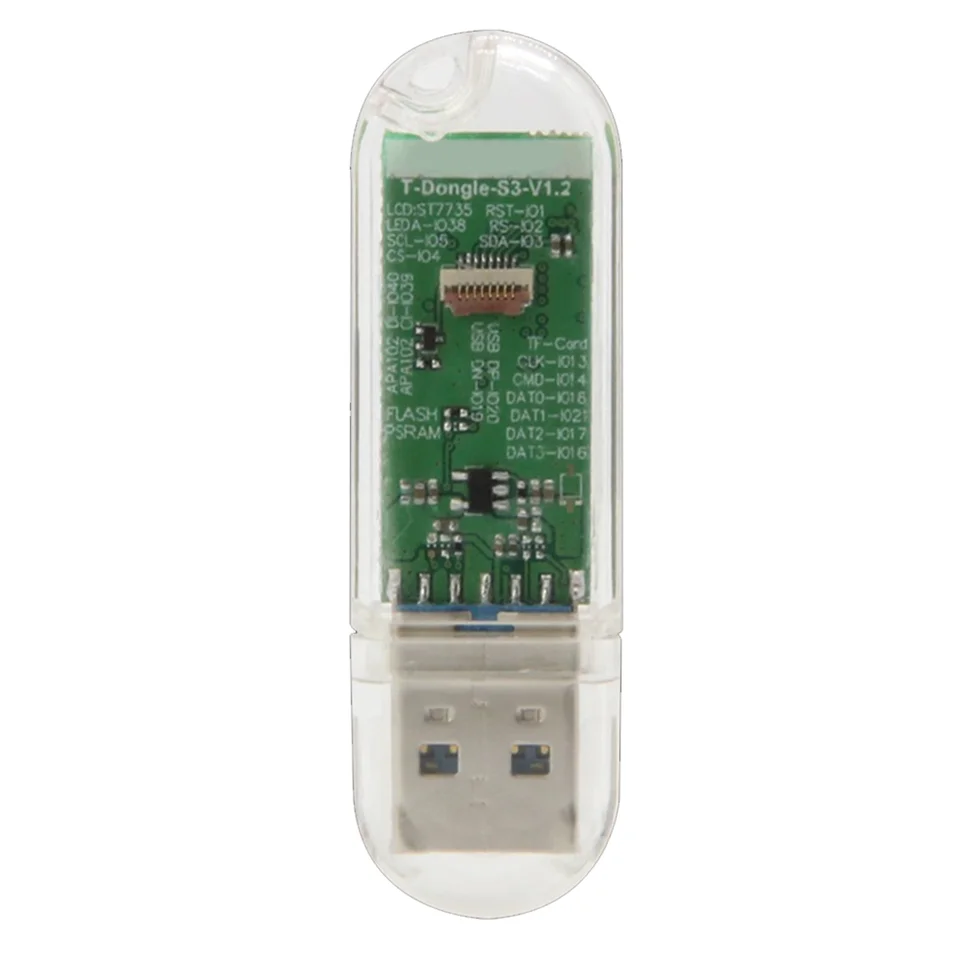 Vývojová doska Dongle T-Dongle-S3 ESP32-S3 pre Nerdminer Bitcoin Nerd Miner BTC Miner USB Dongle