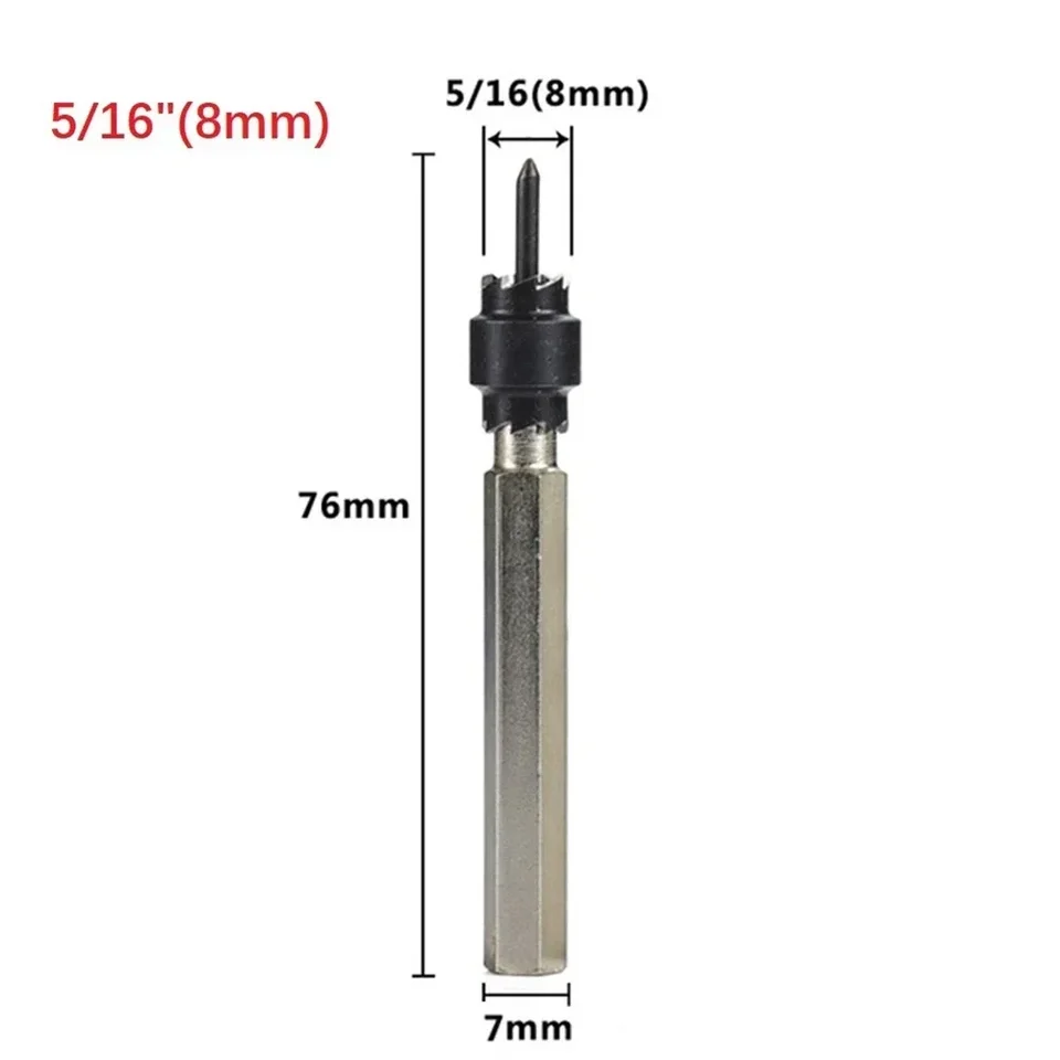 Vŕtanie kovového bodu vŕtačky Bit bočného karbidu TIP HIP Elektročmy 5/16 