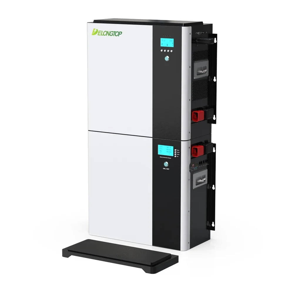 Všetko v jednom 5 kW 10 kW 15 kW Littium iónovej solárnej energie Skladovacia stena na ukladanie energie pre dom s meničom BMS