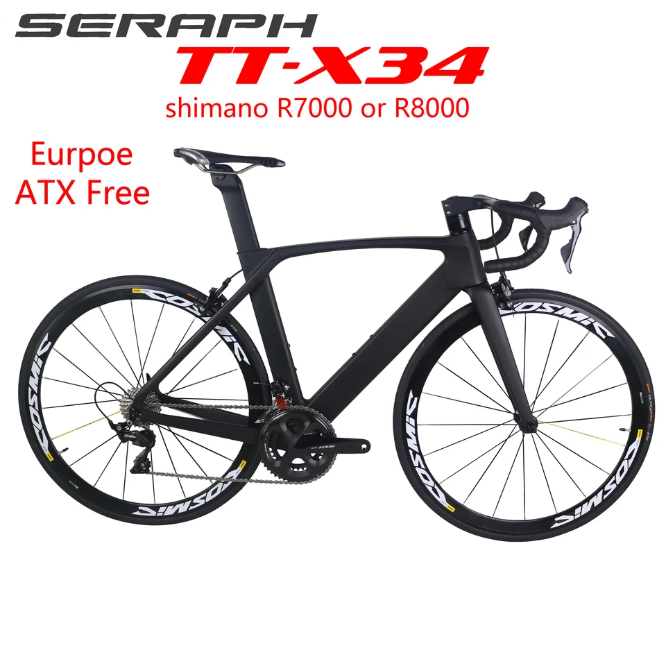 Všetky vnútorné kábel Kompletný cyklistický cyklus cyklus cyklus cyklus s groupset shi r7000 22 Speed ​​Road Road Bicycle TT-X35