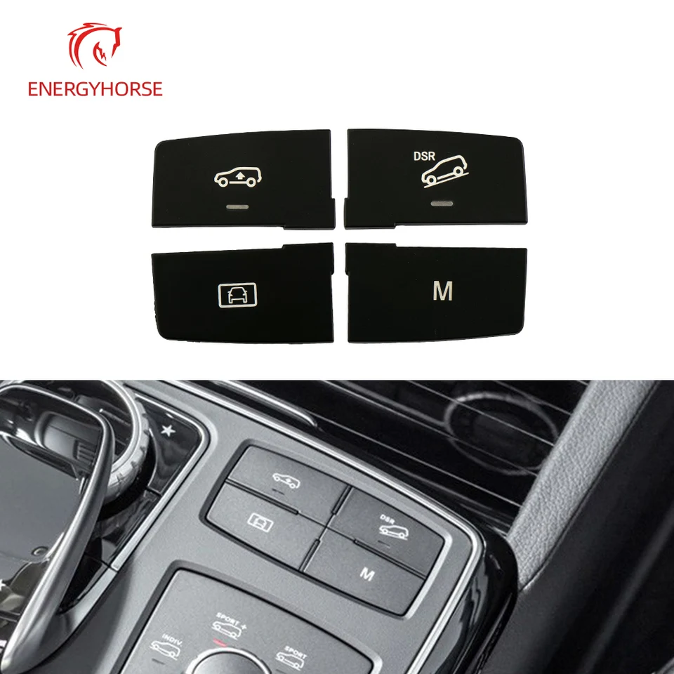W166 W292 Príslušenstvo TLAČIDLO VÝSLEDKA Výška odpruženia DSR Nastavte spínač pomocných klávesov pre Mercedes Benz ML GL GLS GLE
