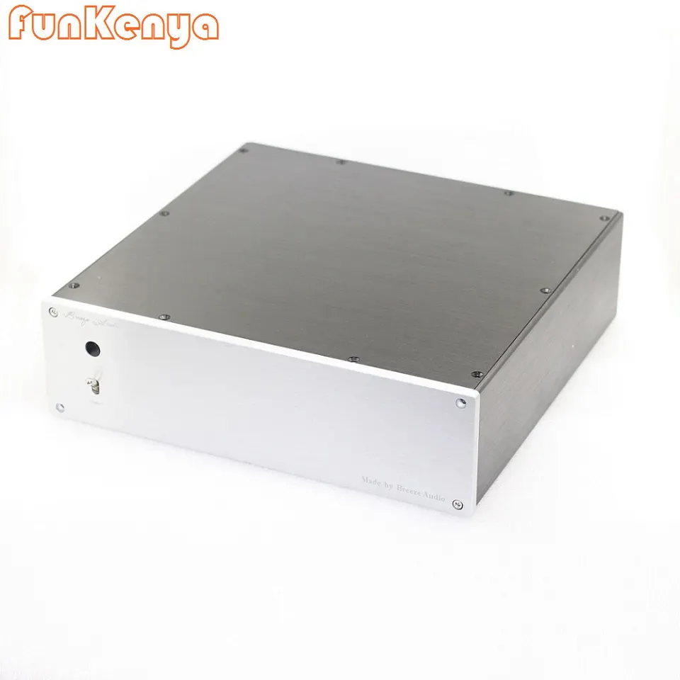 W320 H92 D308 DIY DIY eloxizovaný hliníkový podvozok trieda trubice A Zosilňovač trubice Kryt DAC DAC DAC Decoder KONICKÝ SPÍNAČ PÍSOBNÝ PANEČ