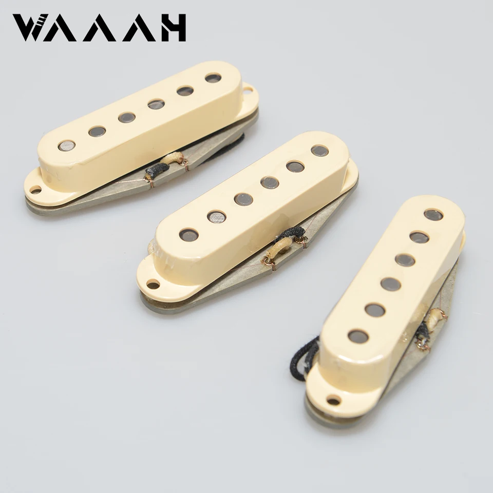 WAA5ES69 Vintage St Single Coil Pickuphandwound Alnico 5 Hliník zinok Cobalt Fit for Waaah Electric Guitar Pickup Pickup
