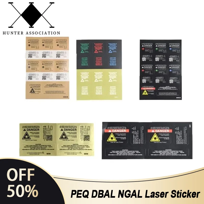 Wadsn taktický laserový nálepka ukazovateľov pre Peq dbal-a2 ngal nálepka Airsoft Rifle Laser Indikátor Lovecké zbrane Svetelné príslušenstvo