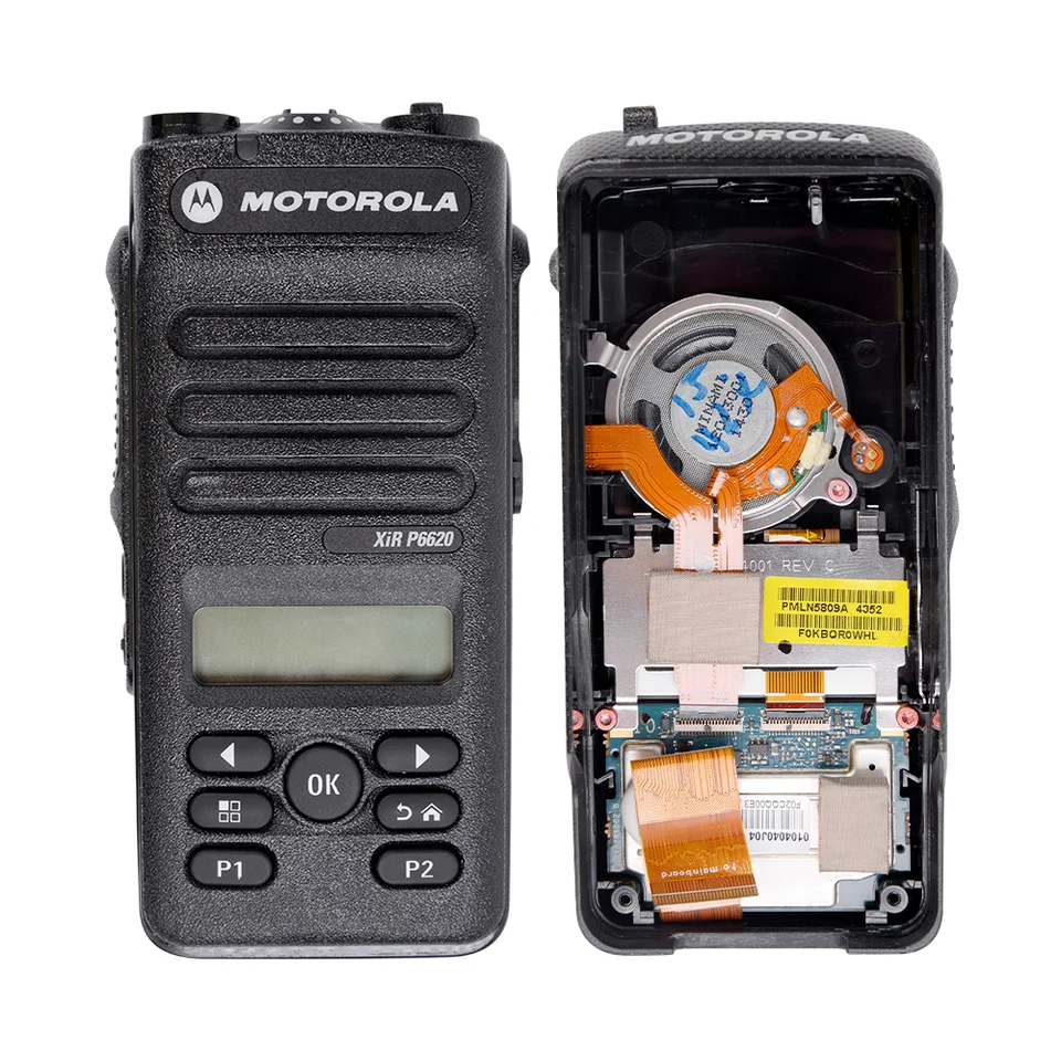 Walkie Talkie Nahradenie predného bývania pre Motorola XIR P6620 Dep570 XPR3500 Two Way Radios