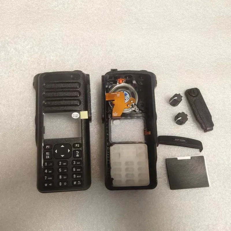 Walkie Talkie náhradná opravárenská súprava puzdro kryt s reproduktorom+mikrofón pre Motorola XPR7550E DGP8550E DP4800E DP4801E Radio