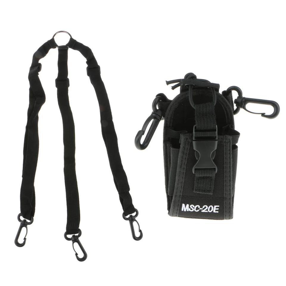 Walkie Talkie Pase Case Držiteľ Radio Nylon Bag pre Baofeng UV-5R/Udržujte svoje ruky zadarmo, bezpečnosť a pohodlie