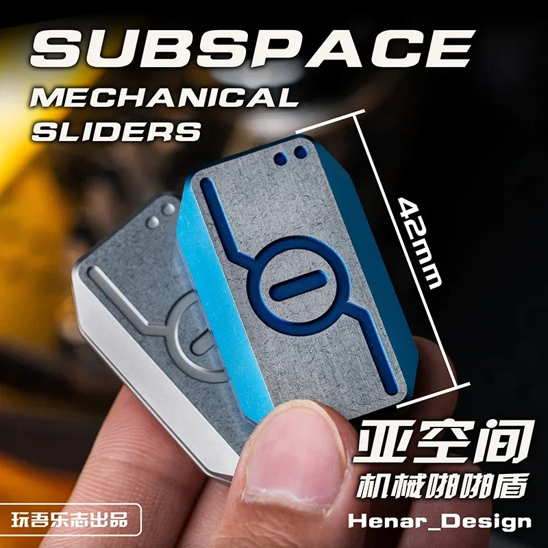 Wanwu EDC Fidget Podpriestor Mechanical Sliders Metal Fidget Toy Cool Gadgets Office Proti stres a úzkosť