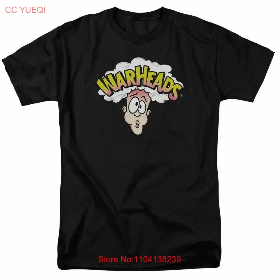 Warheads Logo T košeľa pánske licencované kyslá cukrová tričko čierna