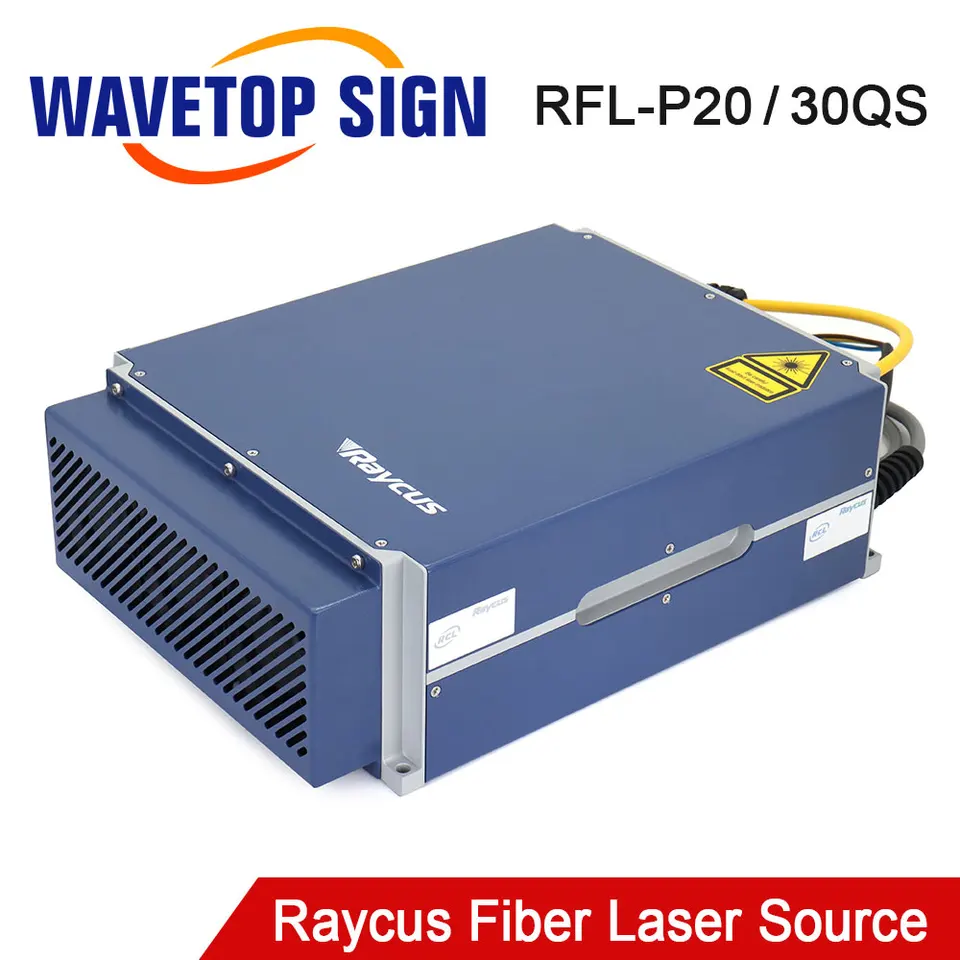 WaveTOPSign Raycus Fiber laserový zdroj Q-prepínaný generátor impulzov 20W RFL-P20QS/P30QS 1064nm pre vláknitý laserový znak stroj