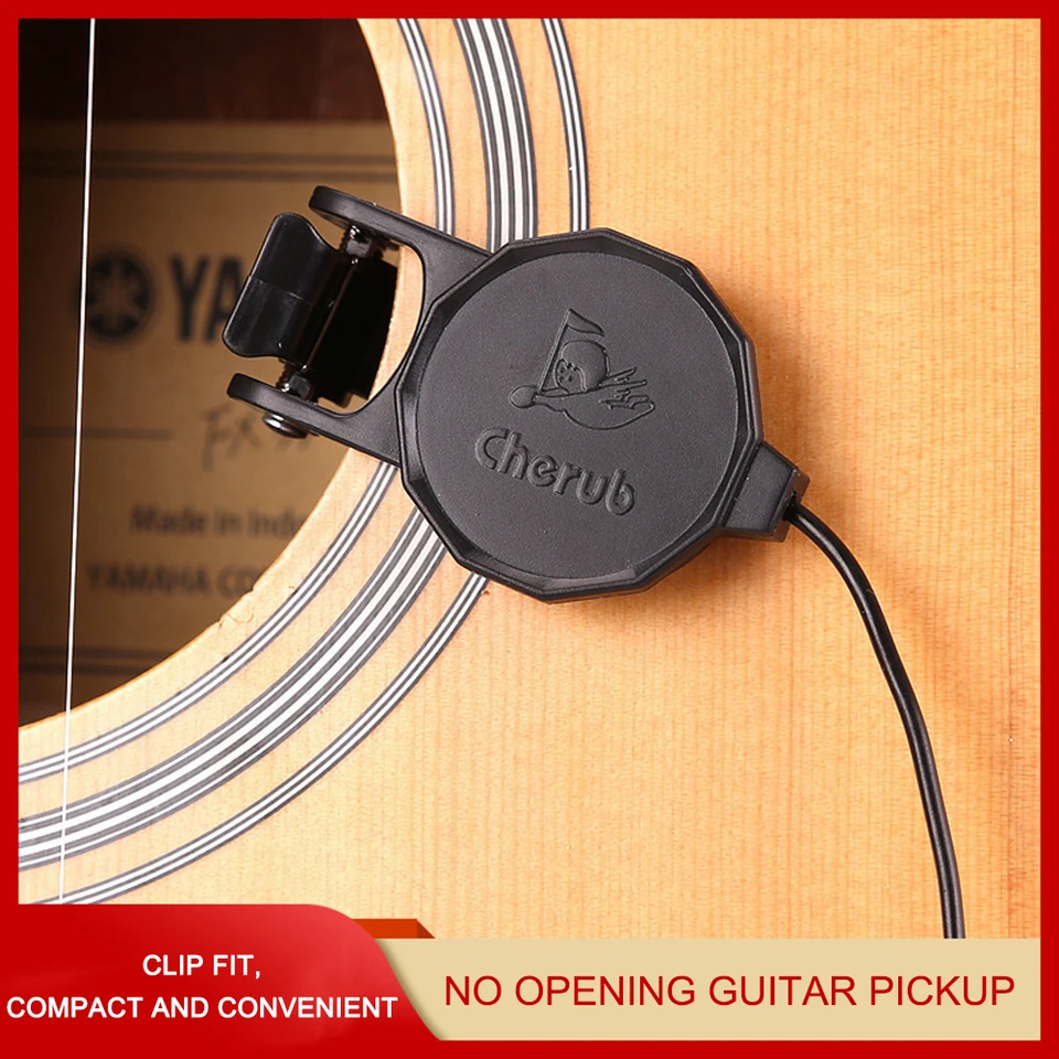 WCP-60G Classical Guitar Pickups Professional 2,5m káblový klip na Guitara Pickup Musical Instruments Accessories