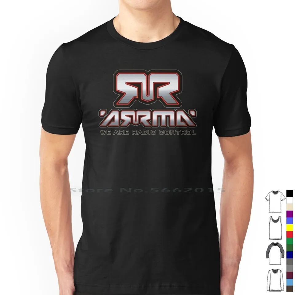 We Are 100% bavlnená tričko Arrma RC Arrma Truck Logo Logo Arrma Arrma 2023 Arrma Speed ​​Arrma Brushless Arrma Remote