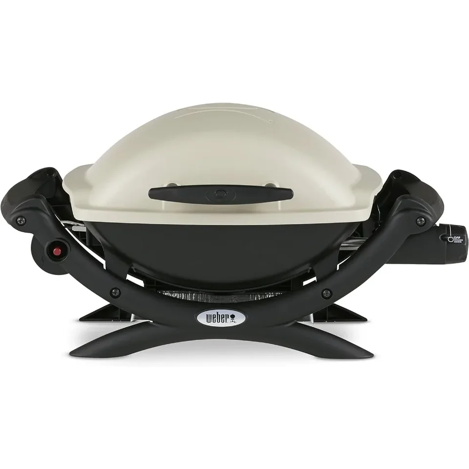 Weber Q1000 Liquid Propane Grill Titanium Camping Grill BBQ Grill Outdoor Camping Oven BBQ Plat