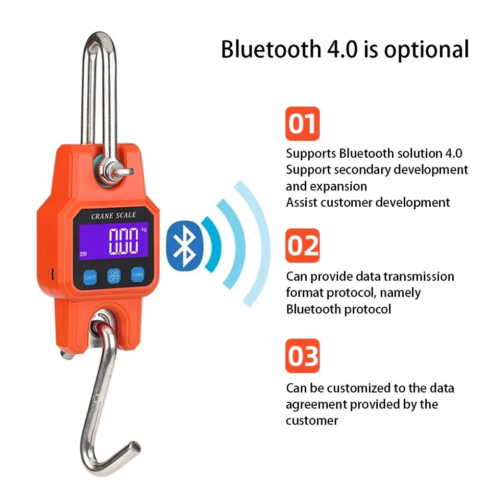Weiheng C06 Prenosný elektronický záber nabíjania nabíjania Bluetooth Mini Zdvíhacie stupnice pre domácnosť