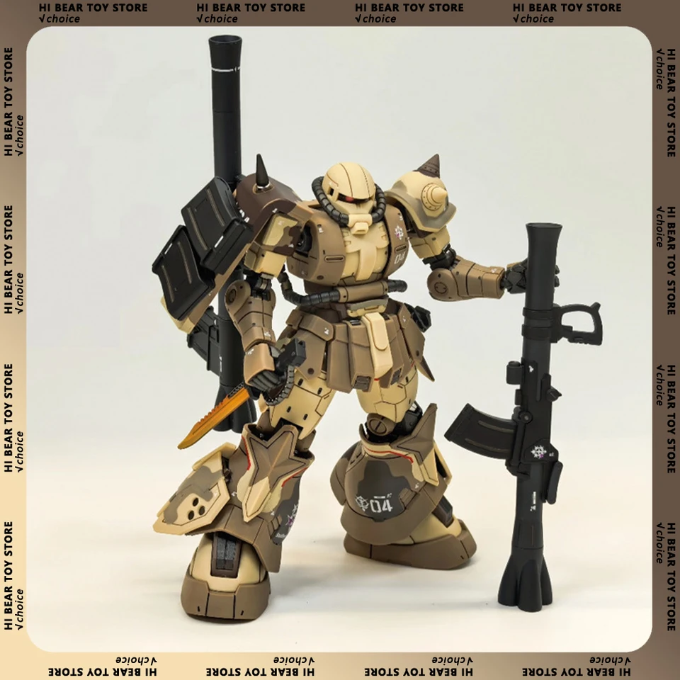 Weimei Wm Hg MS-06F MS-06GD ZAKU MODEL MODEL ZAKU 1/144 Typ povrchového typu s vysokou mobilitou Danan Action Obrázok POBOT Model Model Hračky