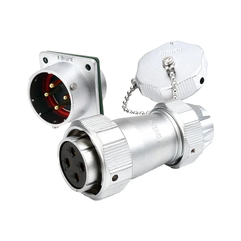 Weipu Wy32 TE+Z Waterpoof 25a 50a 4 6 8 10 11 12 13 19 Pin M32 Power Aviation Conector Adaptér ženský zástrč