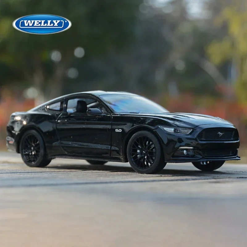 Welly 1:24 Ford Mustang GT 2015 Model zliatiny svalového automobilu Automobily a hračky hračky pre autá pre deti pre deti darčeky pre deti