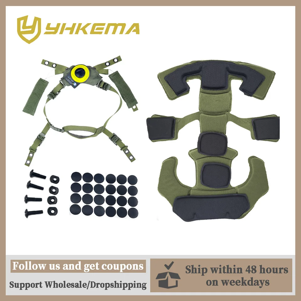 Wendy prilba zavesenie systému taktická prilba nastaviteľná šnúrka Fast Mich Outdoor Hunting Helma Adsessory Spongy Pad