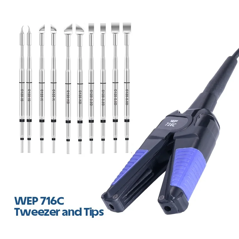 WEP C120 Spájka na kazetu Iron Tipy na výmenu iba za spájkovaciu stanicu 982d-i 982d-III