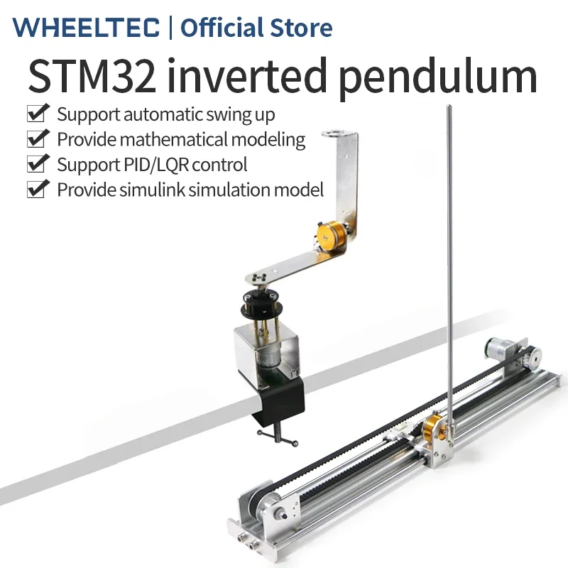 Wheeltec STM32 IP570 Lineárne invertované kyvadlové otáčanie invertovaného kyvadla LQR PID Energy Controller Automatická hojdačka STM32 verzia