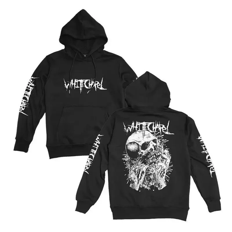 Whitechapel Dead Core Heavy Metal Band Darček pre fanúšikovské mikiny mikiny mikiny kapucne bundy, Fashion 2024