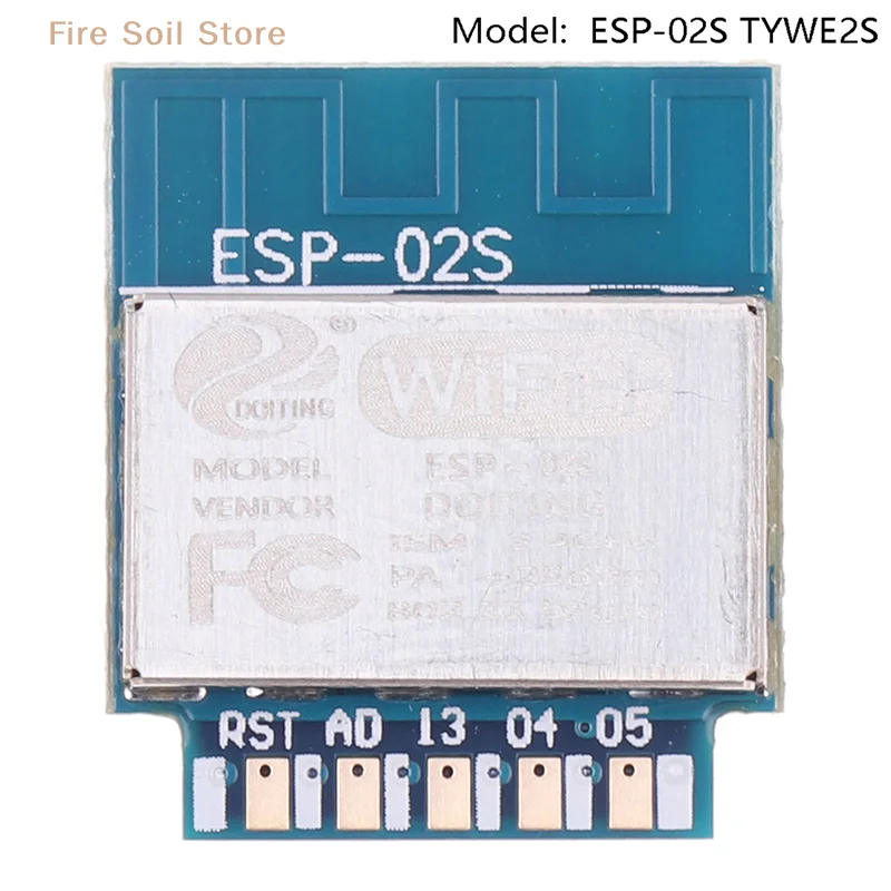 Wi-Fi modul ESP-02S TYWE2S Serial Golden Fing Balíček ESP8285 bezdrôtový priehľadný prenos kompatibilný s ESP8266