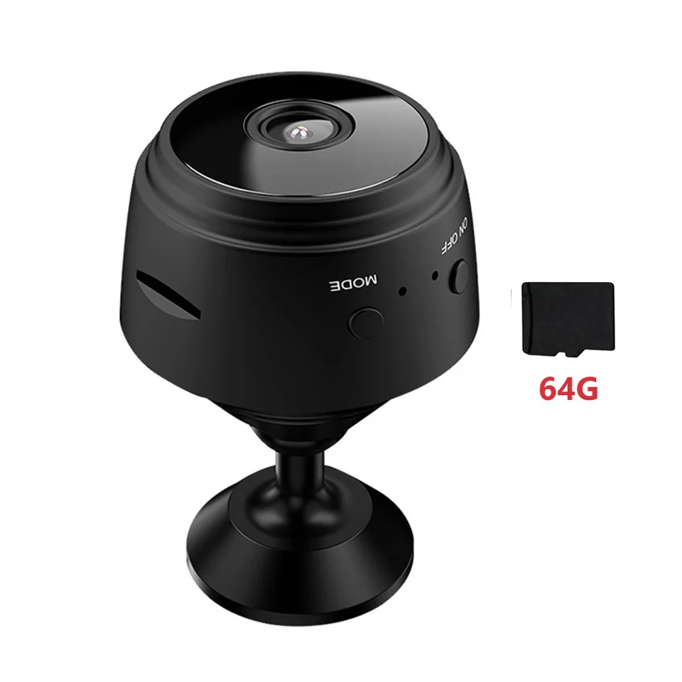 WiFi dohľad nad kamerou Nočné videnie 1080p HD inteligentná IP detekcia pohybu kamery bezdrôtová bezpečnostná kamera nabíjateľná pre kanceláriu