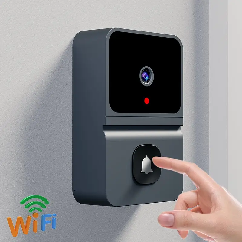 WiFi Video Door Bell Smart Home Wireless Bezpečnosť ochrany fotoaparátu zvonenie dverí zvonenie nočné videnie Nabíjateľná aplikácia Kement App